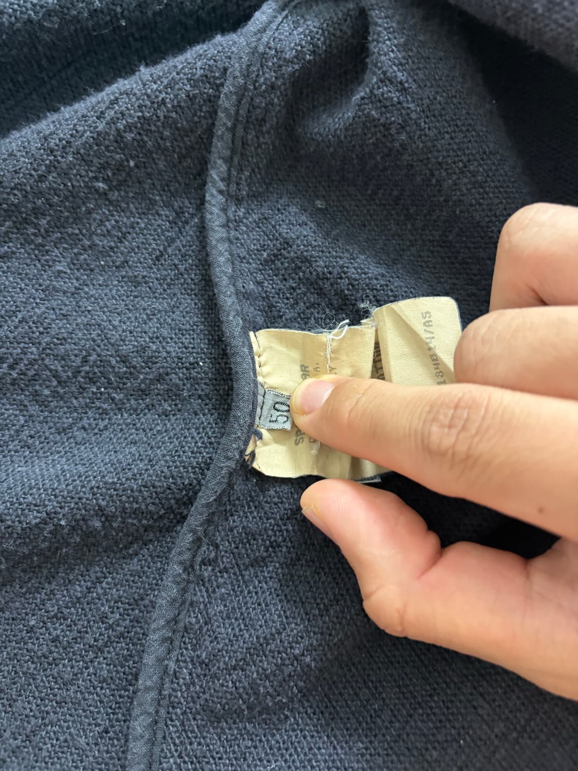 90s CP Company 더블 브레스티드 피코트 네이비 상품이미지8