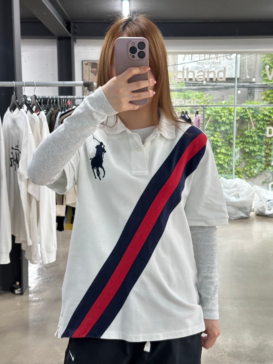 폴로랄프로렌 빅포니 PK반팔티 화이트 상품이미지1