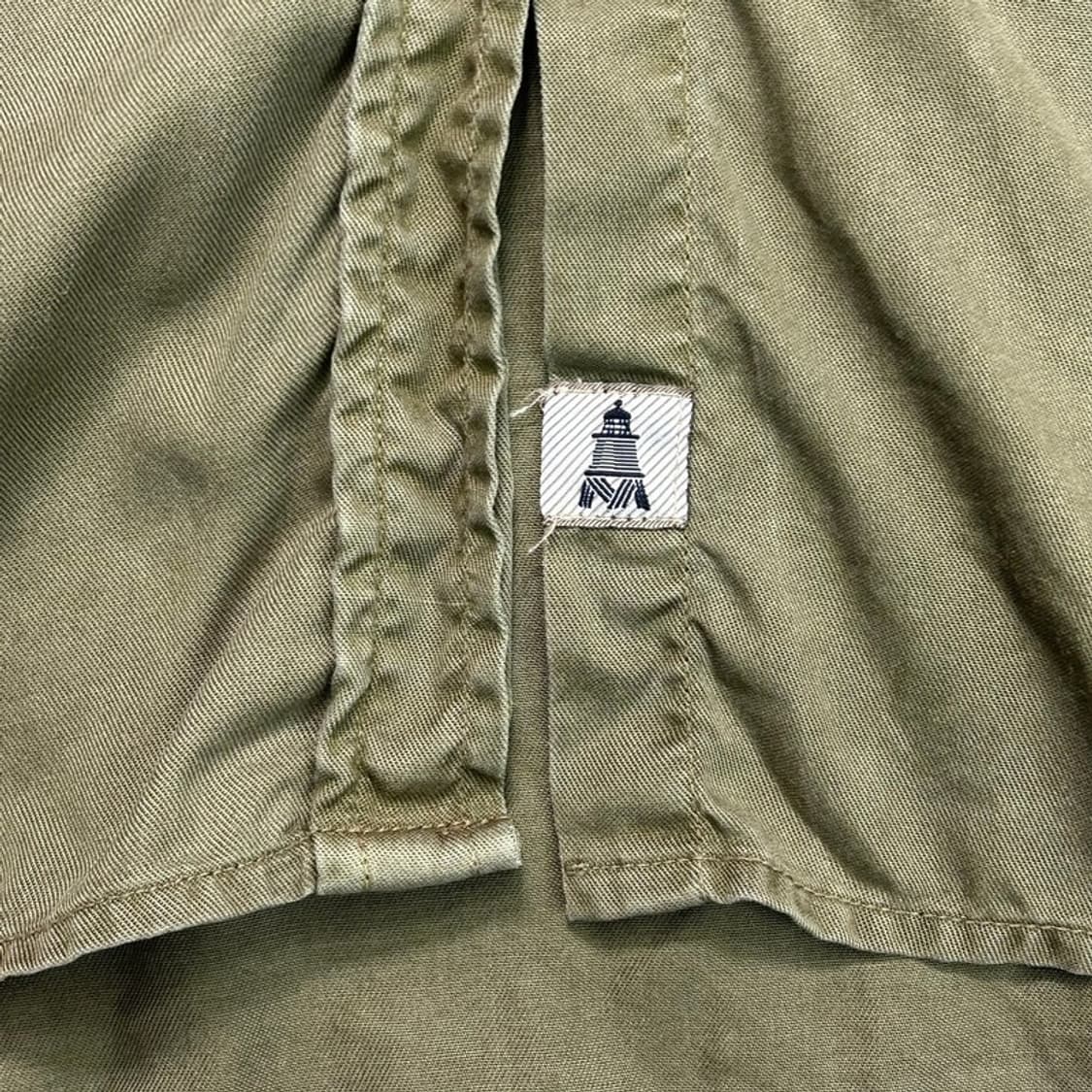 바버 카키 셔츠 원피스 UK 10 상품이미지2