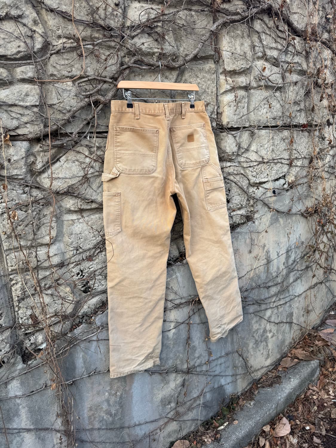 칼하트 빈티지 b11 브라운 싱글니 카펜터 워크 팬츠 32 상품이미지4