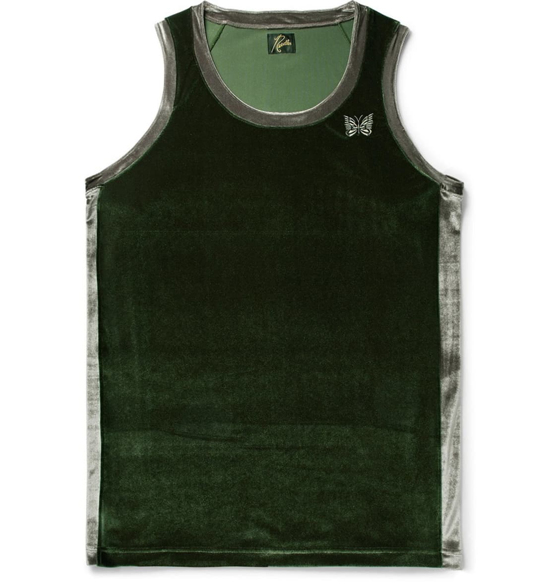 Needles Logo Embroidered Two Tone Velour 상품이미지4