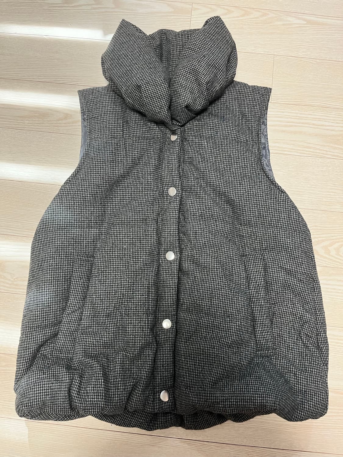 빈티지 패딩조끼 상품이미지1