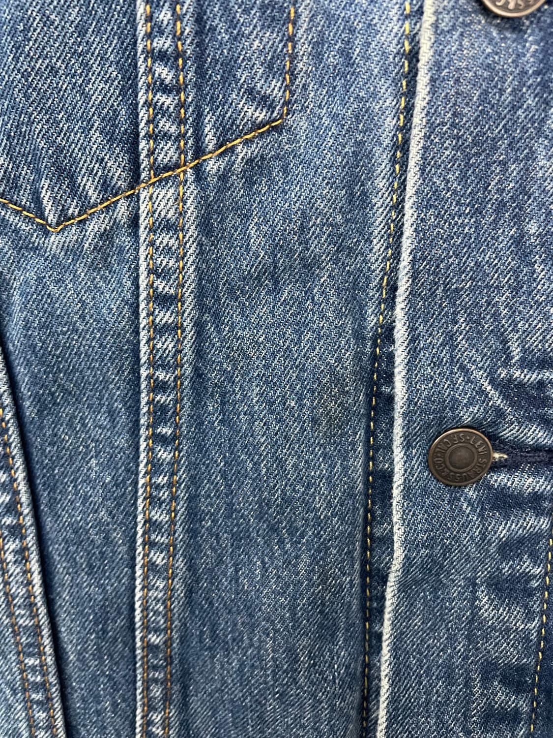 리바이스 카모플라주 베트윙 로고 데님 트러커 자켓 H2140 상품이미지8