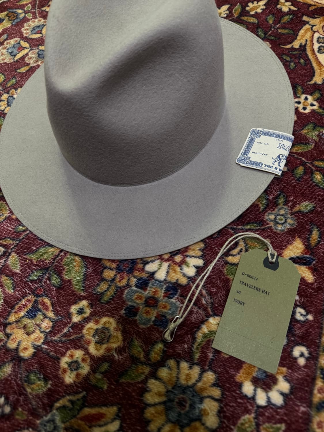 H.W DOG N CO 페도라 상품이미지3