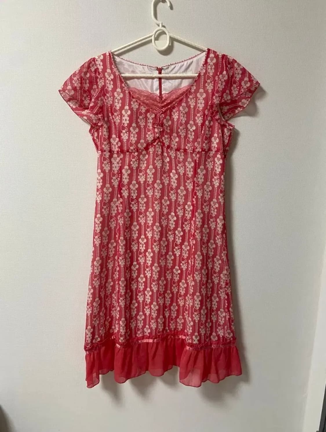 빈티지 모리걸 하구미 레이스 원피스 상품이미지1