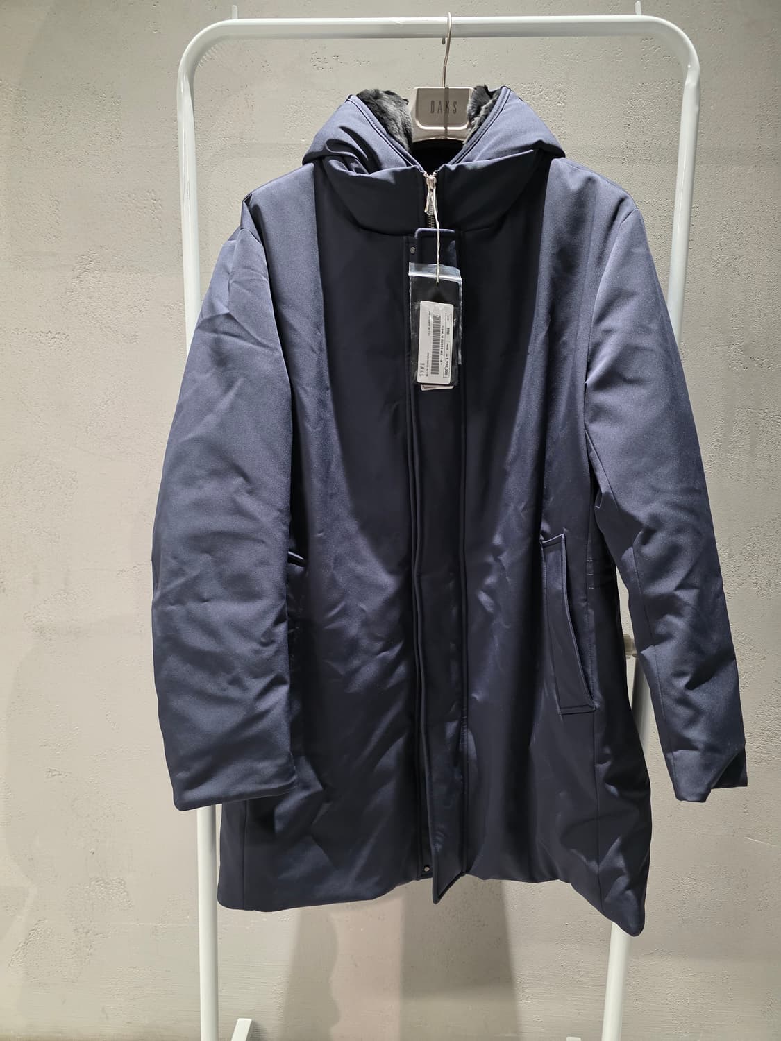 닥스 네이비 퍼후드 패딩 점퍼 110 상품이미지5