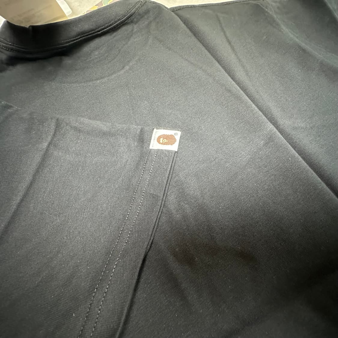 베이프 ABC 카모 마일로 빅 에이프 티셔츠 블랙 핑크 상품이미지9