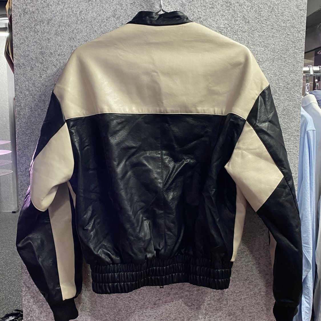 라퍼지스토어 레더 배색 자켓 B3205 상품이미지3
