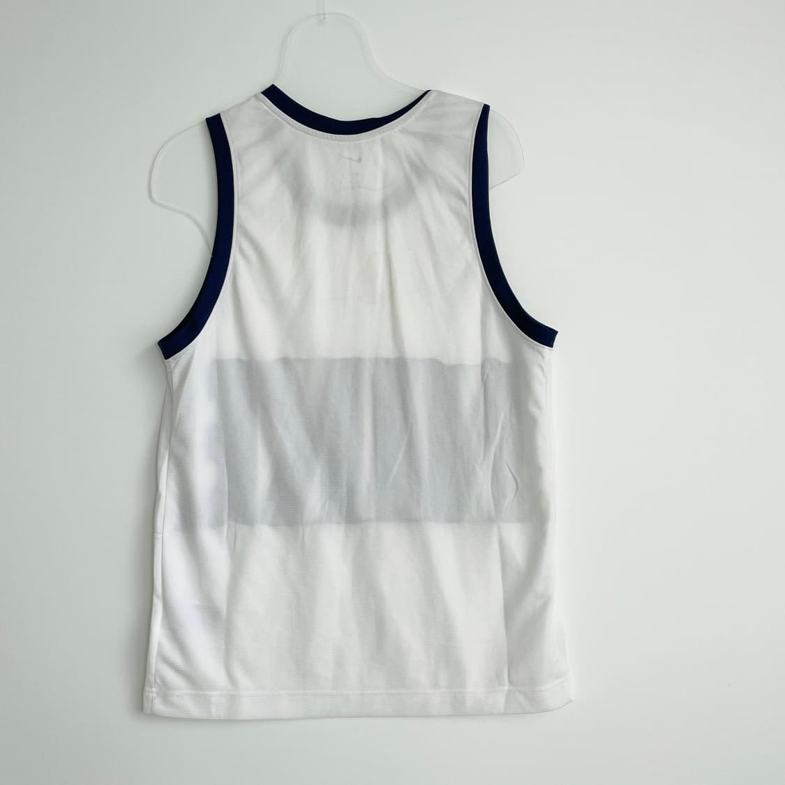   D2 나이키 드라이핏 베스킷볼 저지 화이트 95사이즈  상품이미지3