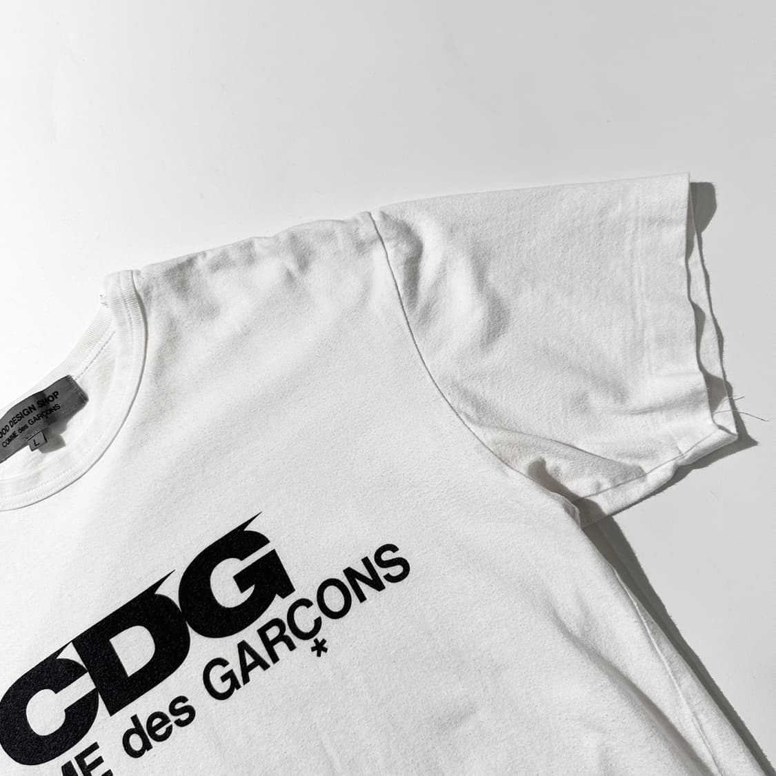 꼼데가르송 CDG 로고 반팔 티셔츠 상품이미지5