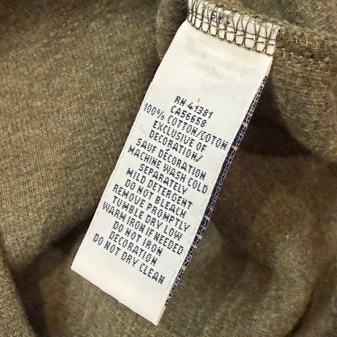 폴로 랄프로렌 올리브 그린 하프집업 코튼 니트 상품이미지4