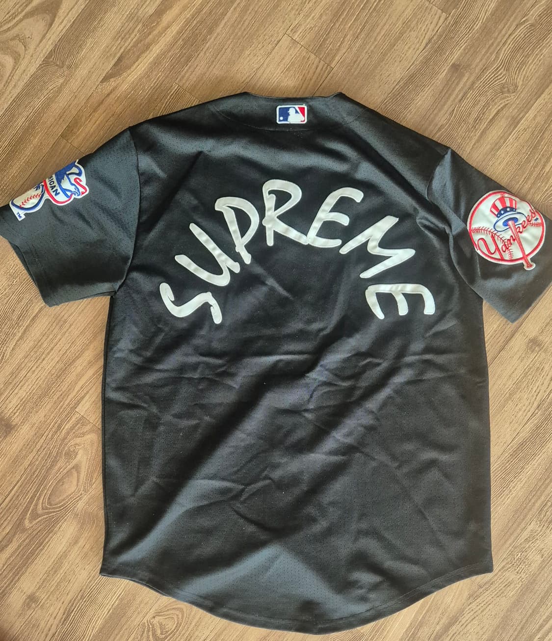15ss 슈프림 양키즈 베이스 볼 져지 상품이미지2