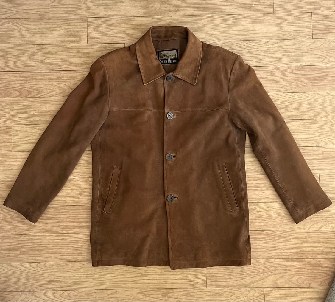 빈티지 스웨이드 카코트 상품이미지1