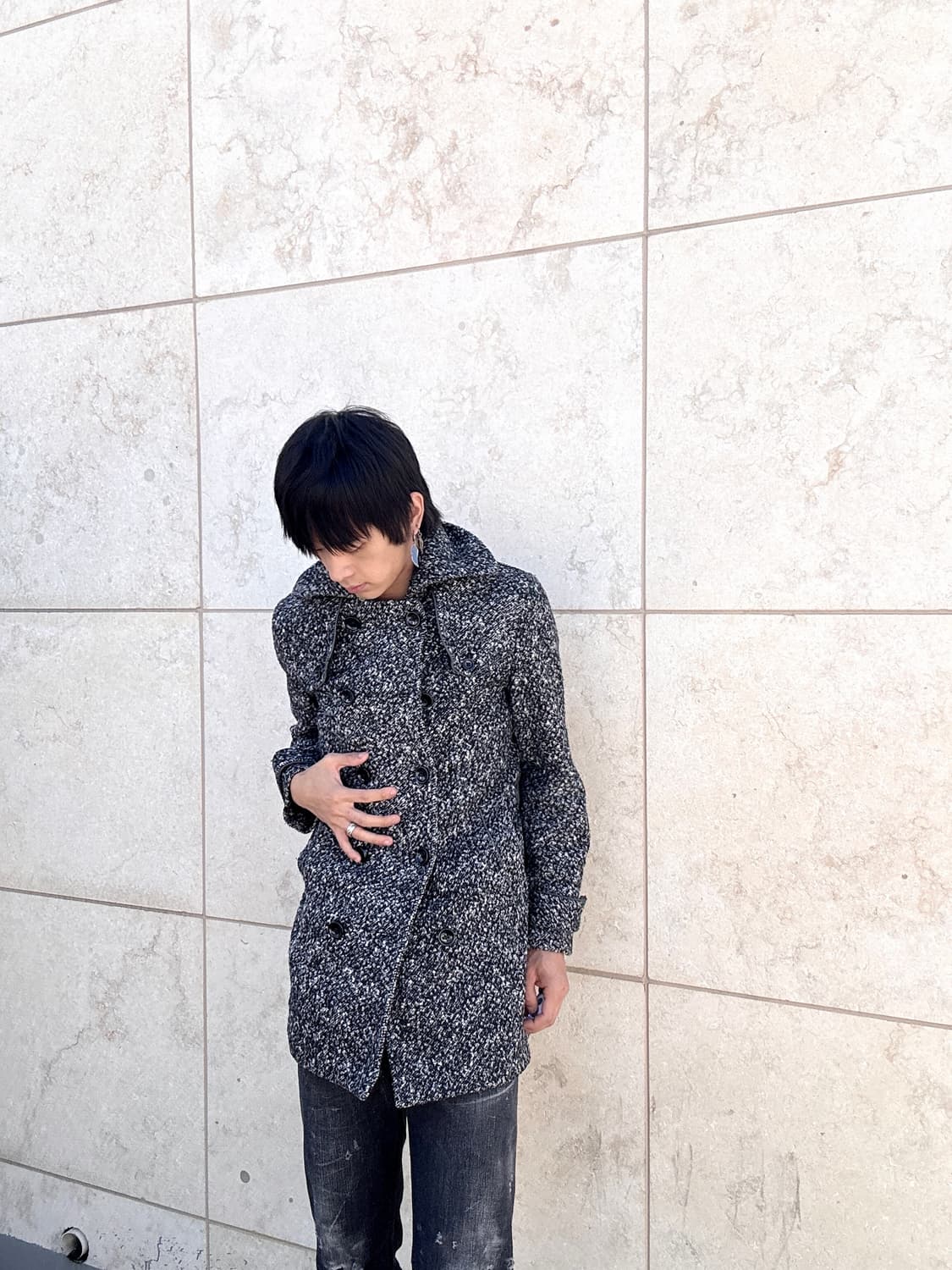 [Semantic Design] Grey Double Button Jac 상품이미지2