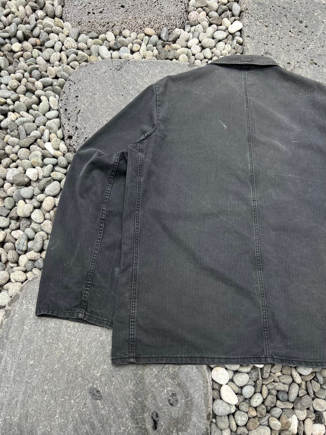 HARD FADED BLACK HBT 헤링본블랙프렌치워크자켓 상품이미지8