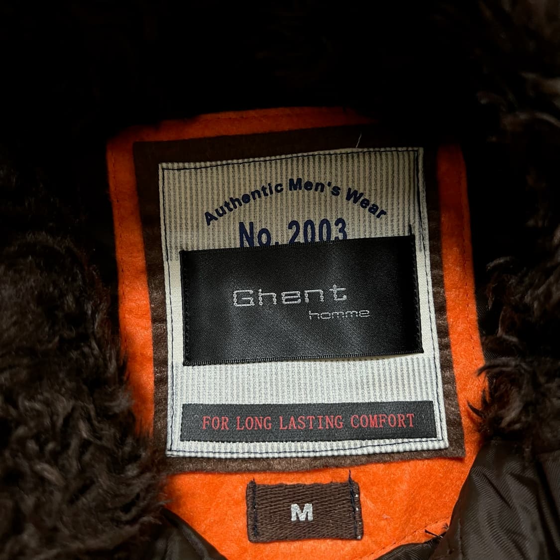 GHENT 옴므 남성 후드 N3B 야상 패딩 파카 M/95  상품이미지5