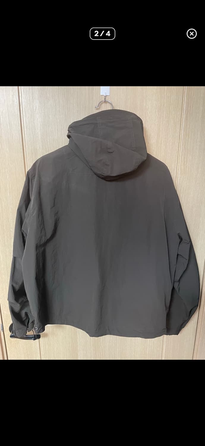 노운 후디드자켓 딥브라운 1사이즈 상품이미지2