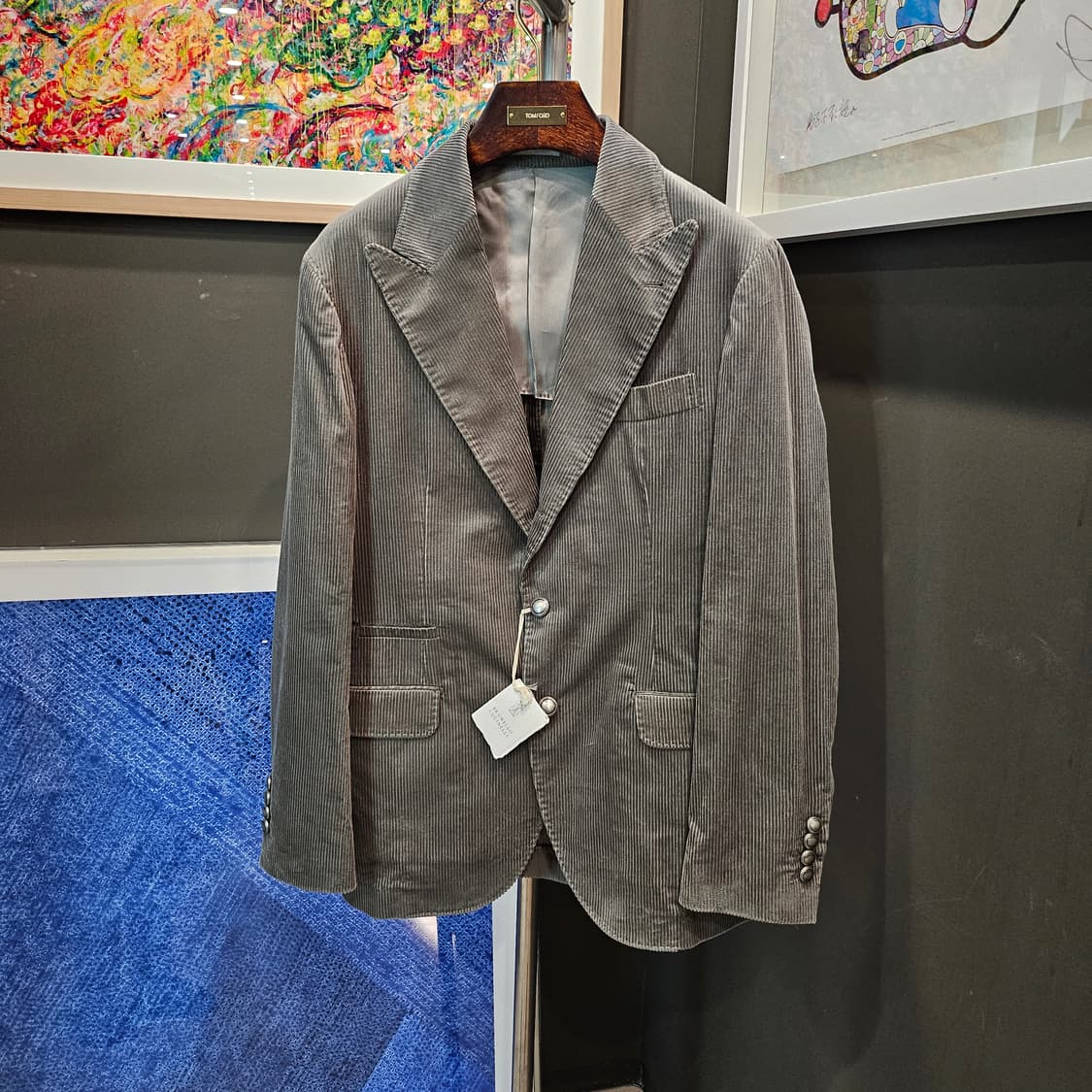 브루넬로 쿠치넬리 코듀로이 브레스티드 신상 자켓 상품이미지2