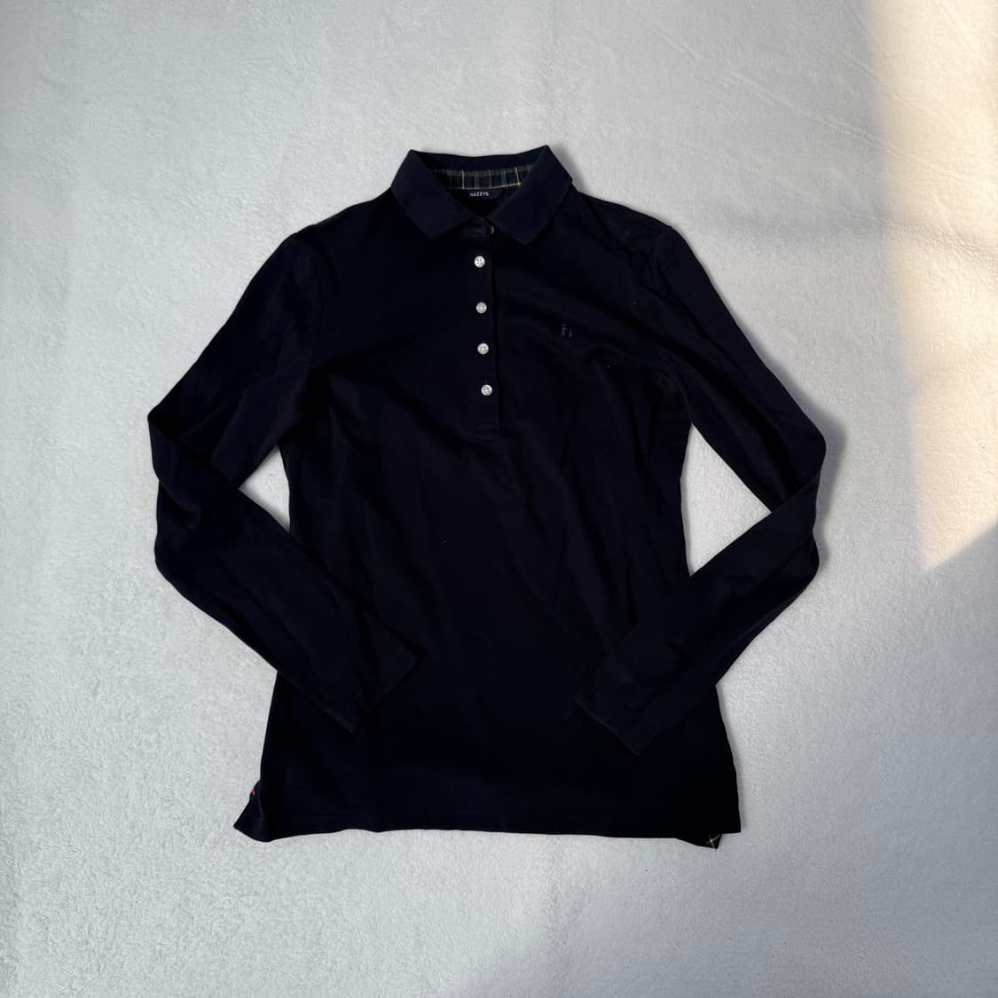 85 헤지스 여성 긴팔 카라티 0305T 상품이미지1