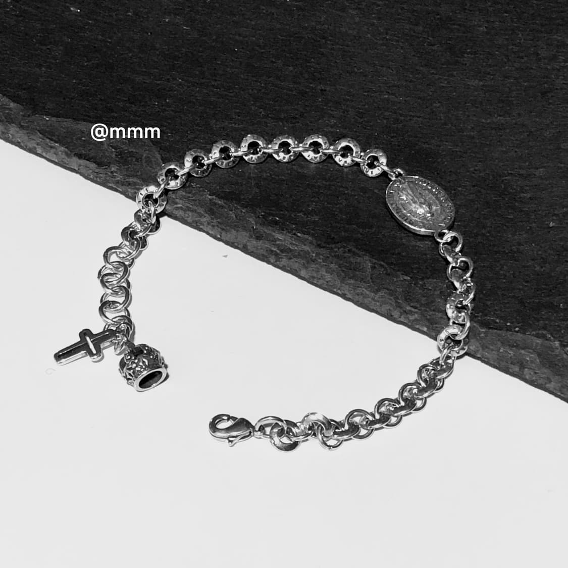 (Unisex) 웨스턴 크라운 체인팔찌 상품이미지5