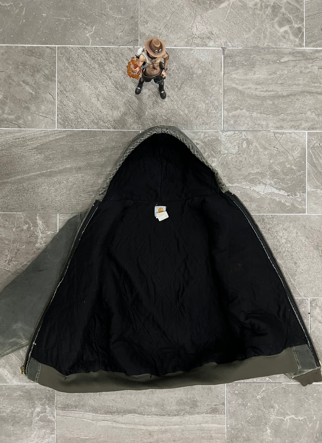 (XL) 칼하트 덕 액티브 후드자켓 J68 MOS 모스그린 상품이미지3