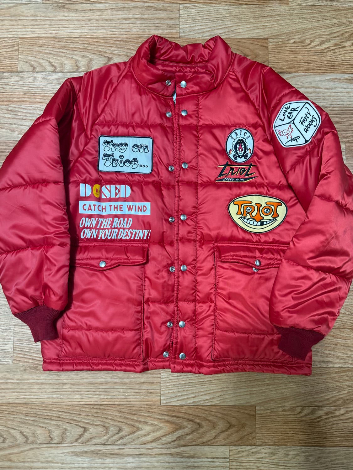 [3] 샌드파이퍼 레이싱 자켓 레드 팝니다! 상품이미지1