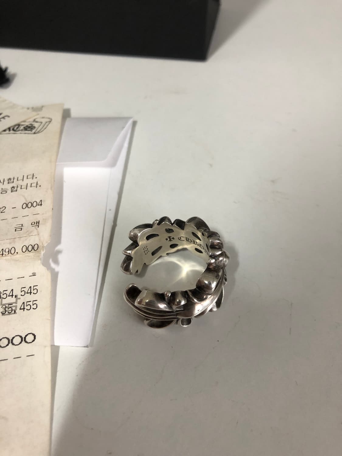 크롬하츠 더블플로랄링 us10.5 상품이미지5