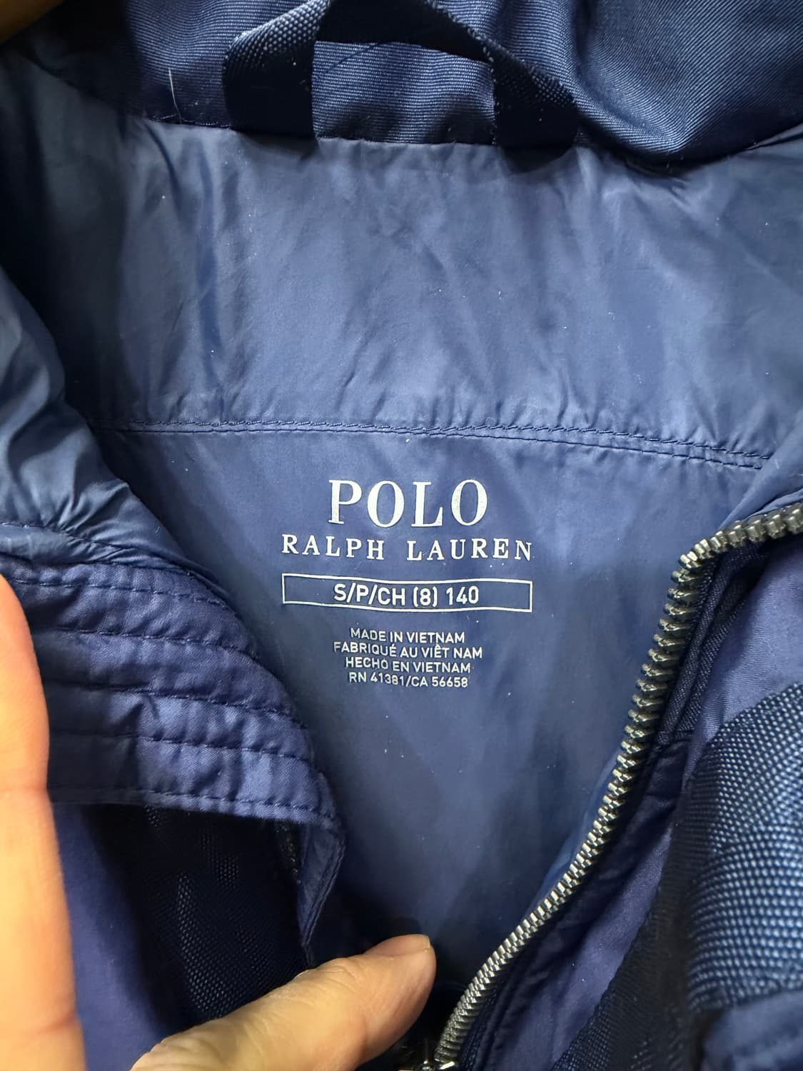 정품) 폴로랄프로렌 키즈 패딩 140(8y) 상품이미지7
