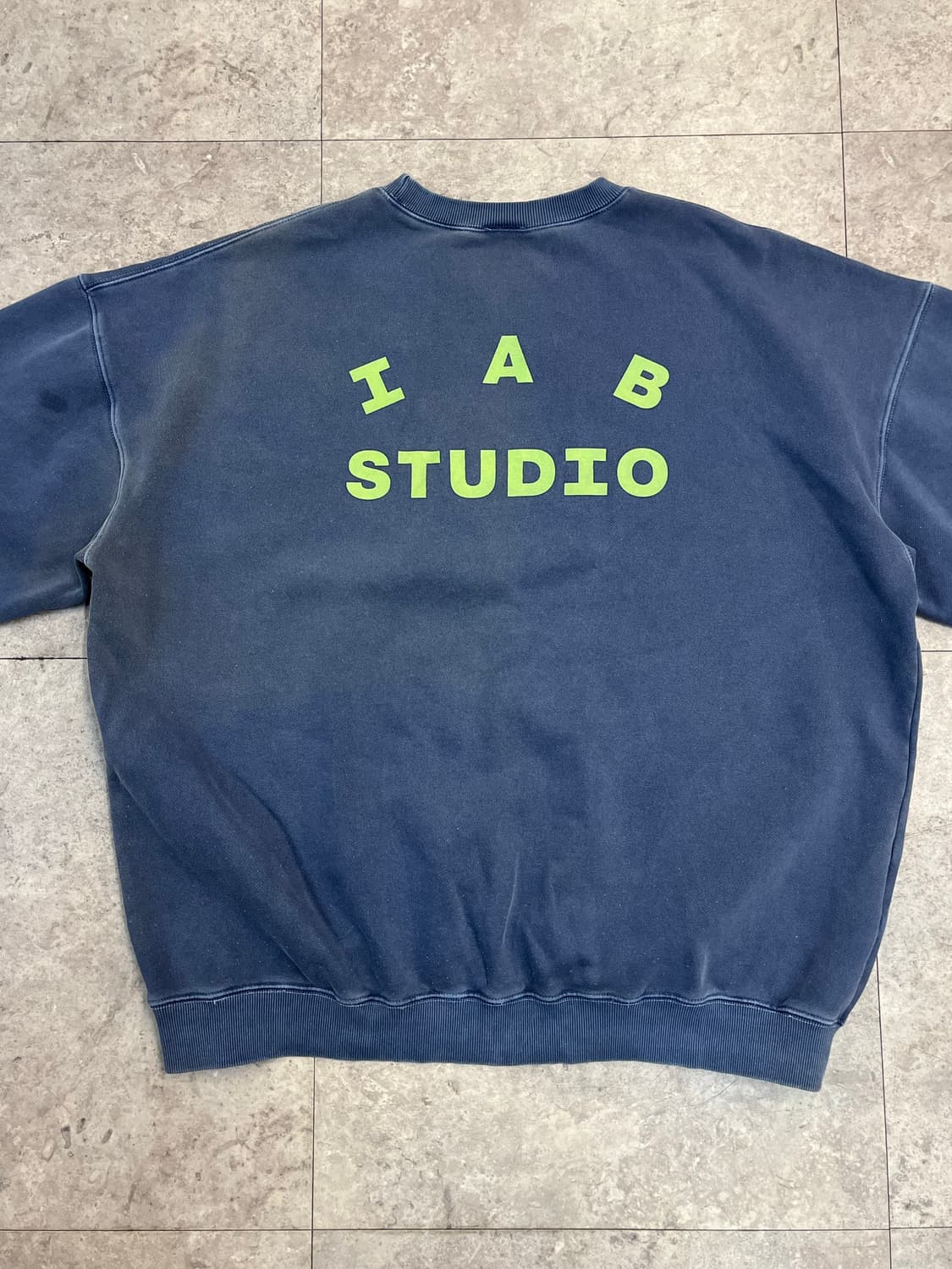 아이앱 스튜디오 기모 맨투맨 XL 블루 #csz2455 상품이미지8