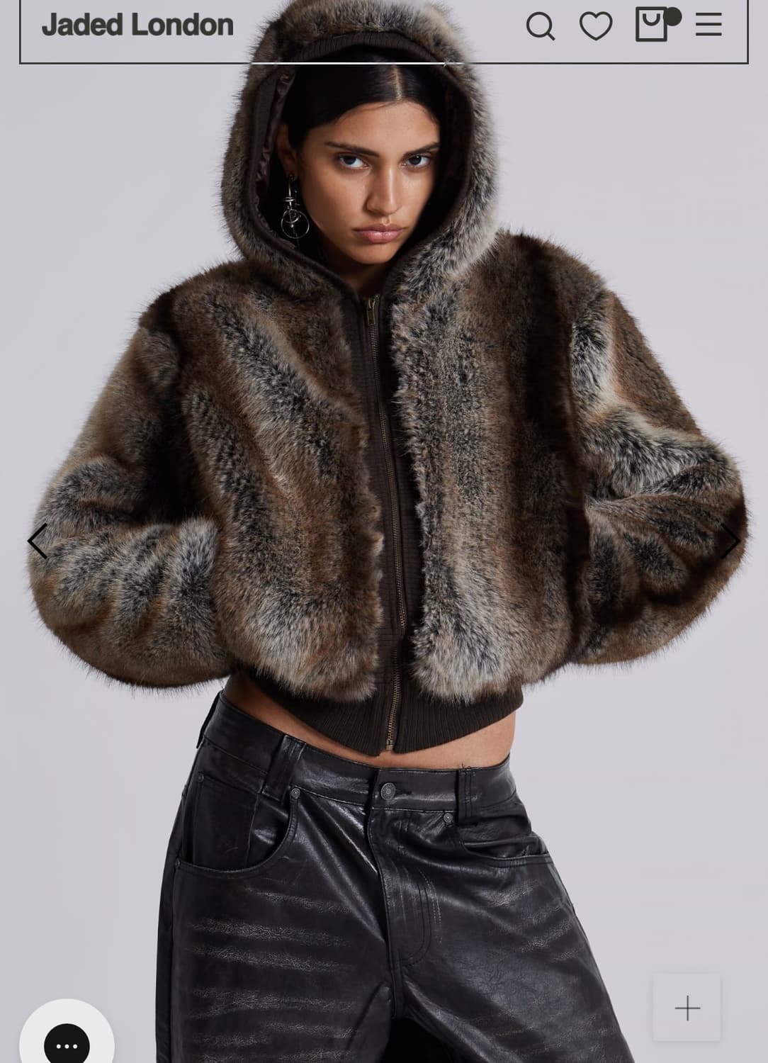 제이디드런던 퍼자켓 상품이미지1