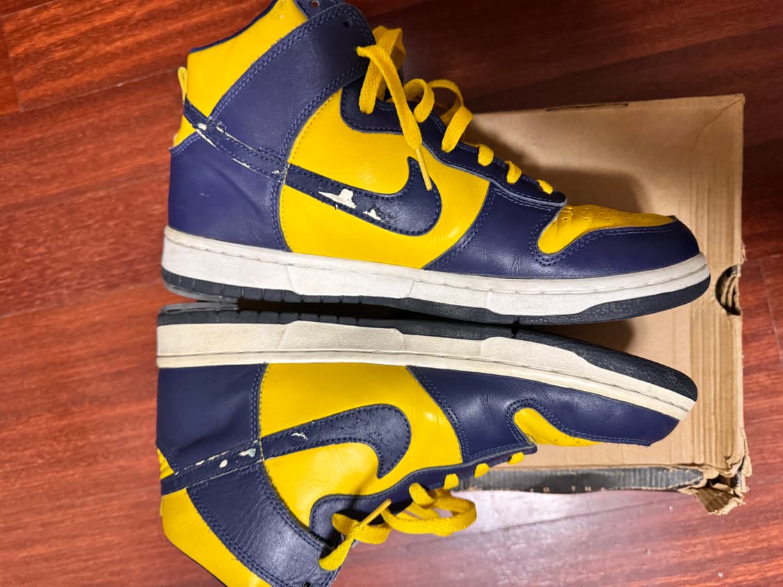 [290] 1999 빈티지 덩크 하이 미시건 상품이미지4