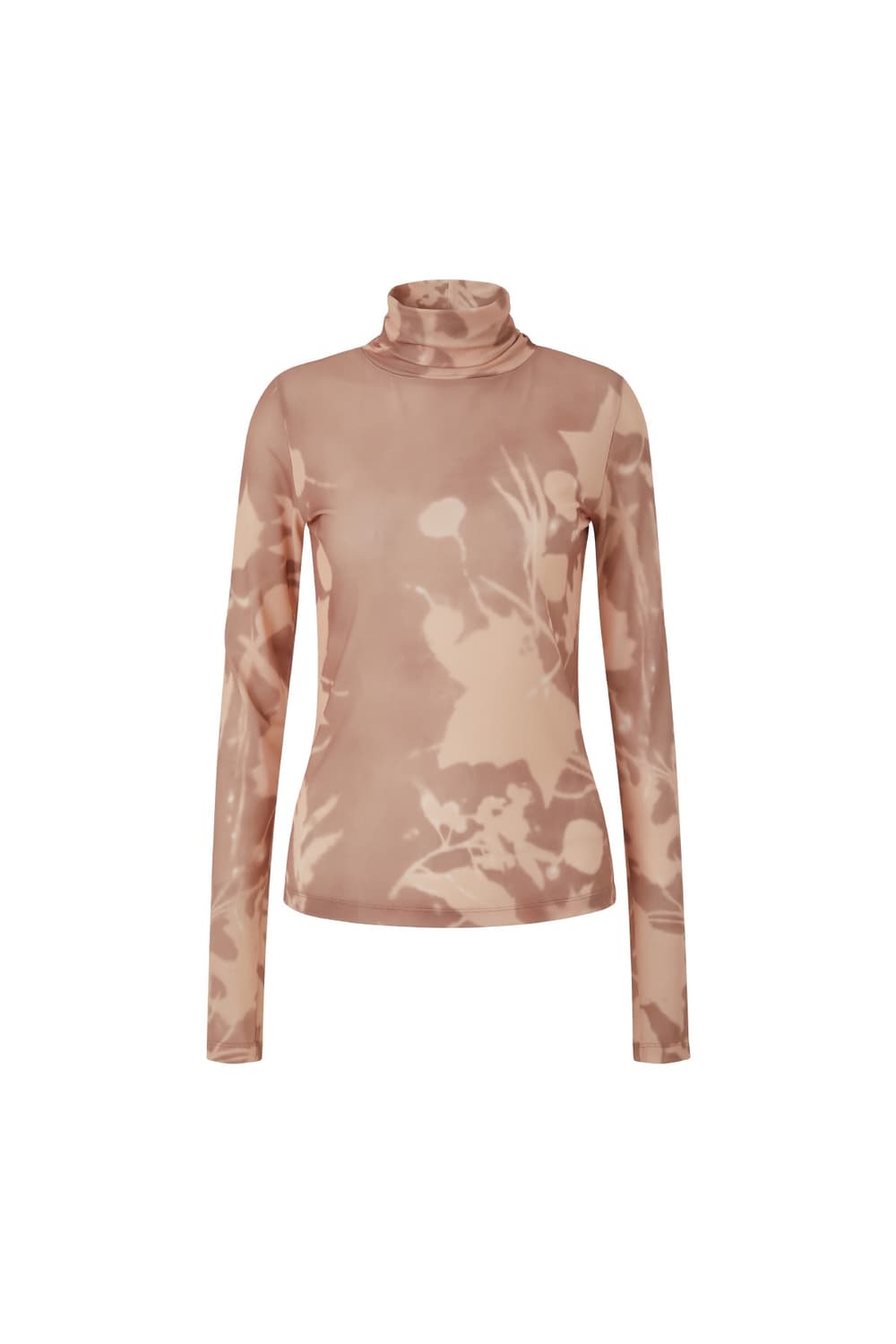 teak 티크 apricot turtle neck top 상품이미지1