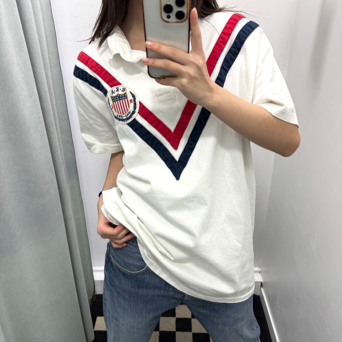 폴로 화이트 반팔 pk티셔츠 상품이미지2