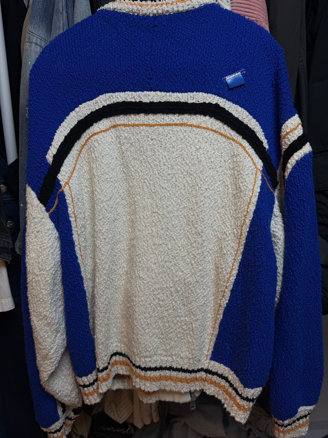 xl ) 아더에러 알립 alieb 니트 자켓 블루 상품이미지4