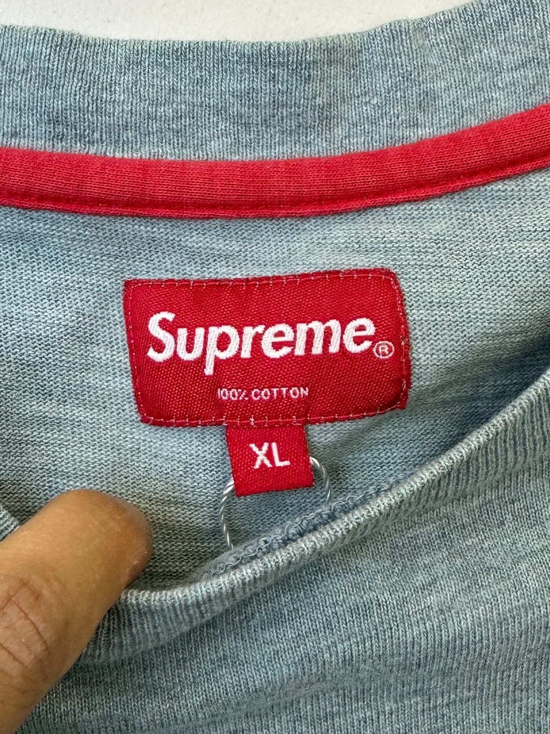 슈프림 18SS 베이직 포켓 티셔츠 상품이미지5