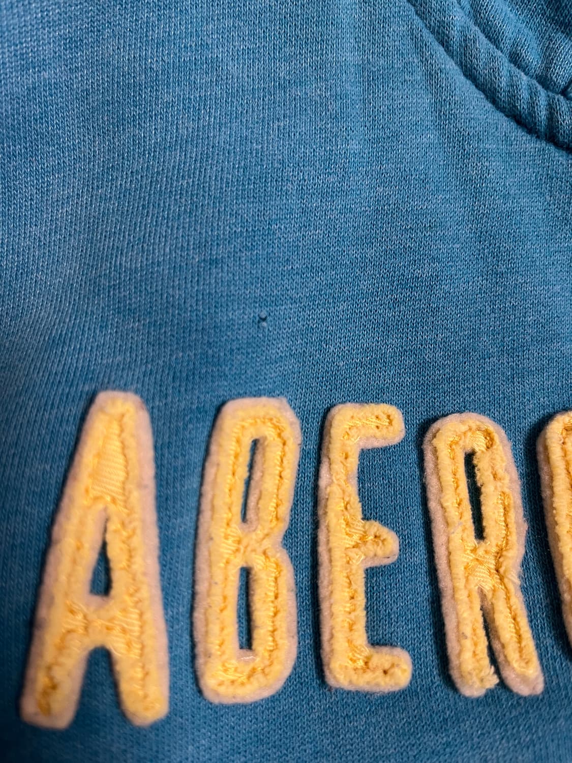 아베크롬비 y2k 딱붙핏 슬림 약기모 후집 후드집업 상품이미지3