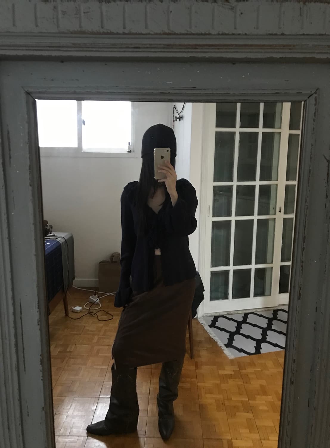 vintage purple fill cardigan  상품이미지4