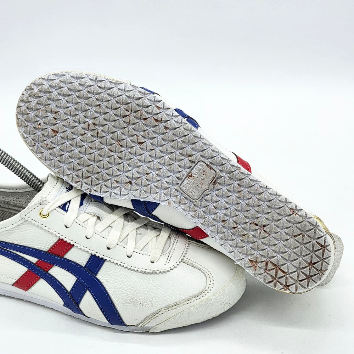 오니츠카 타이거 멕시코 66 화이트 다크 블루 (250) 상품이미지3