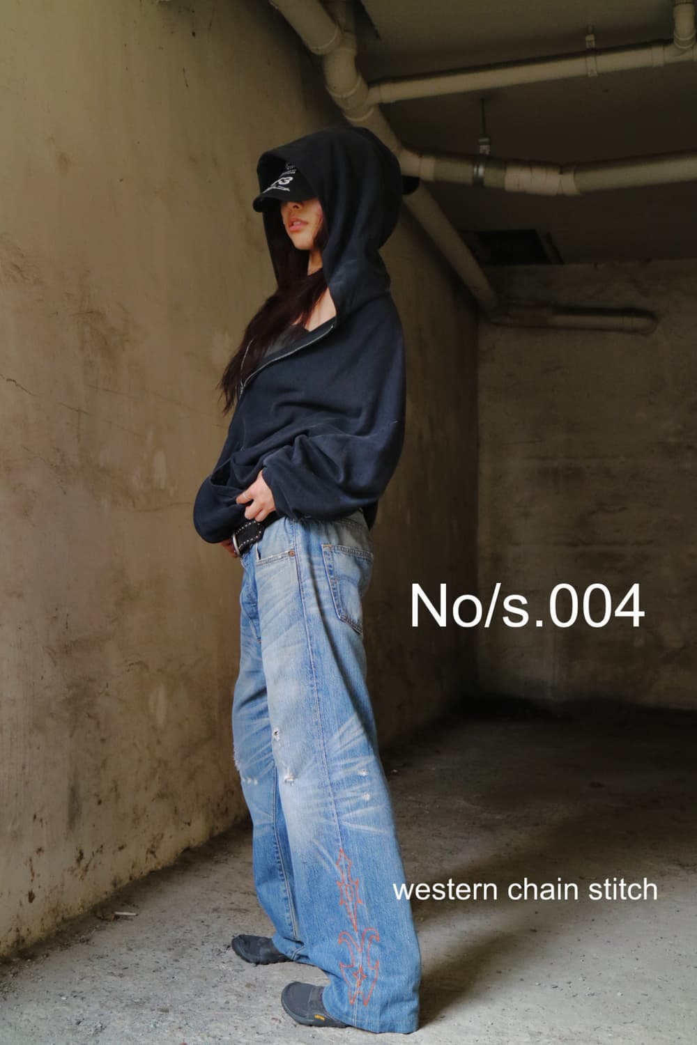 𝖭𝖮/S.004 리바이스 501 웨스턴 자수 팬츠 상품이미지2