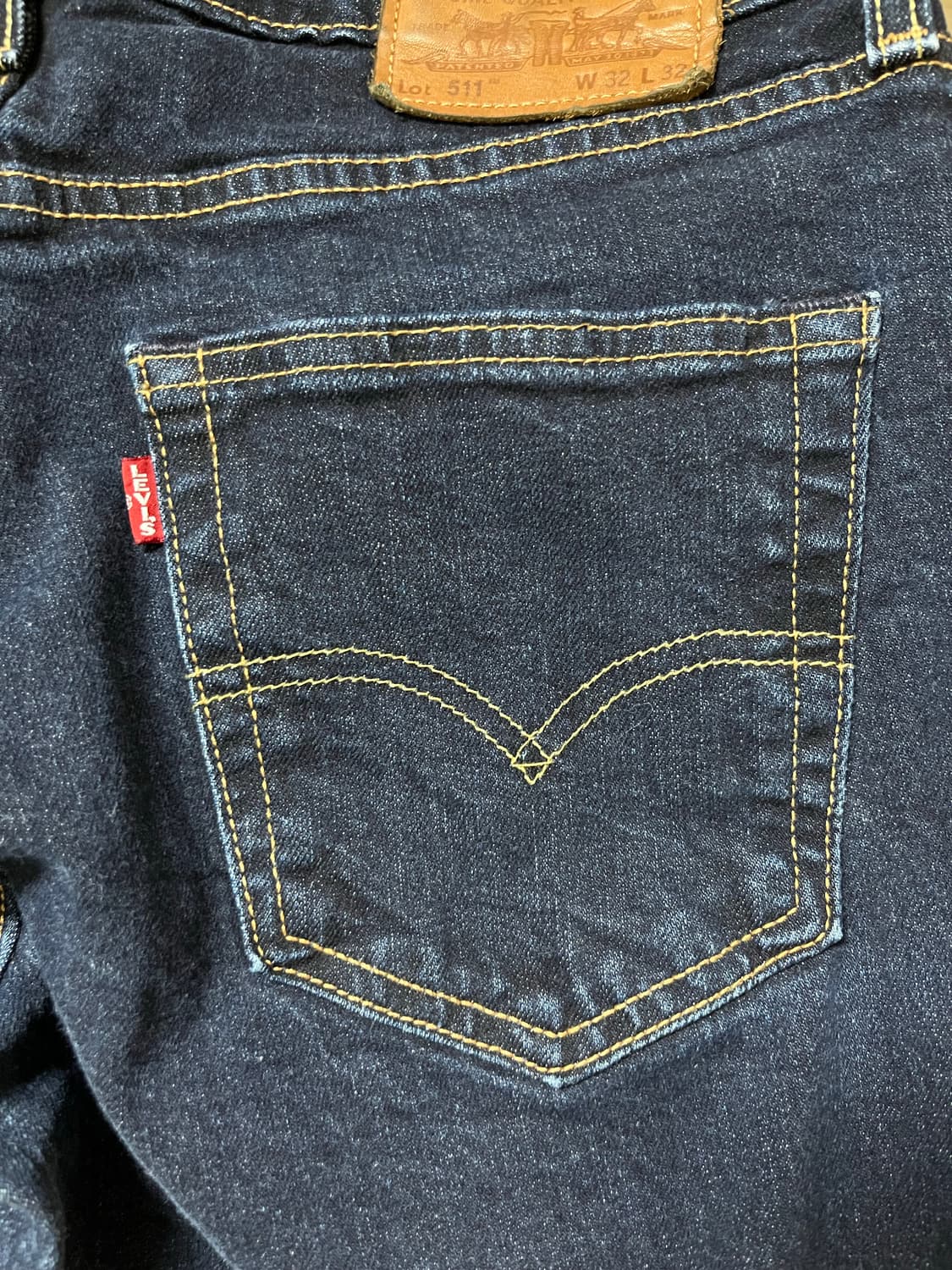 리바이스 511(슬림핏) 네이비 진 상품이미지5