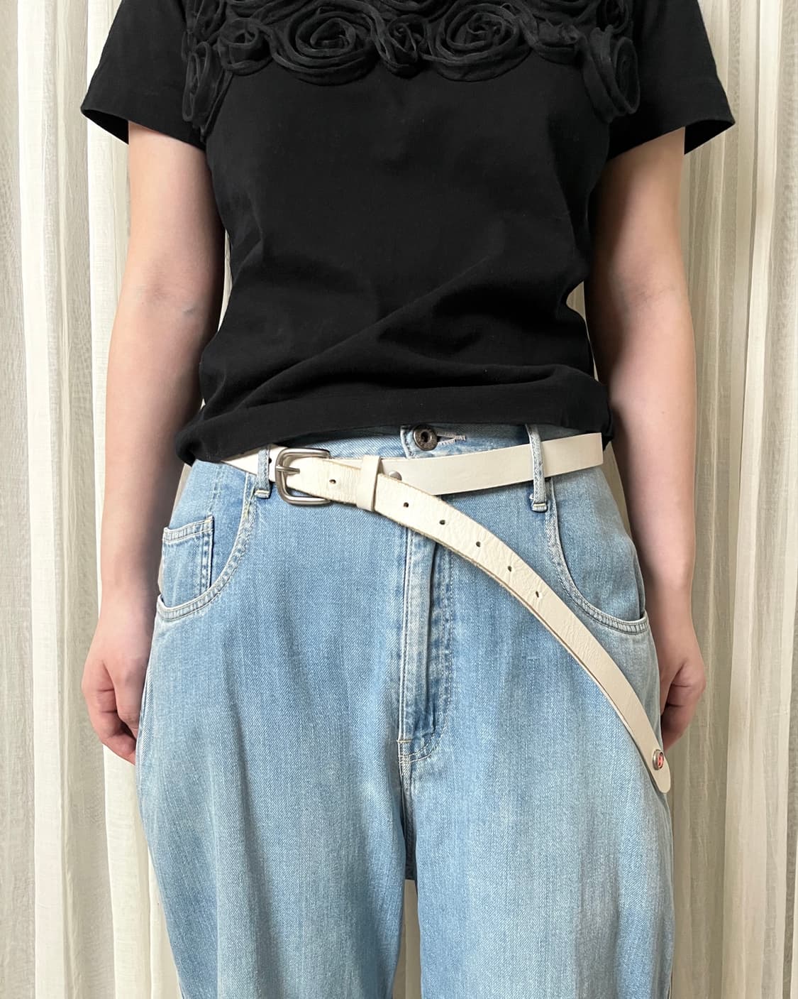 꼼데가르송 옴므플러스 잼스톤 벨트 comme des garcons  상품이미지1