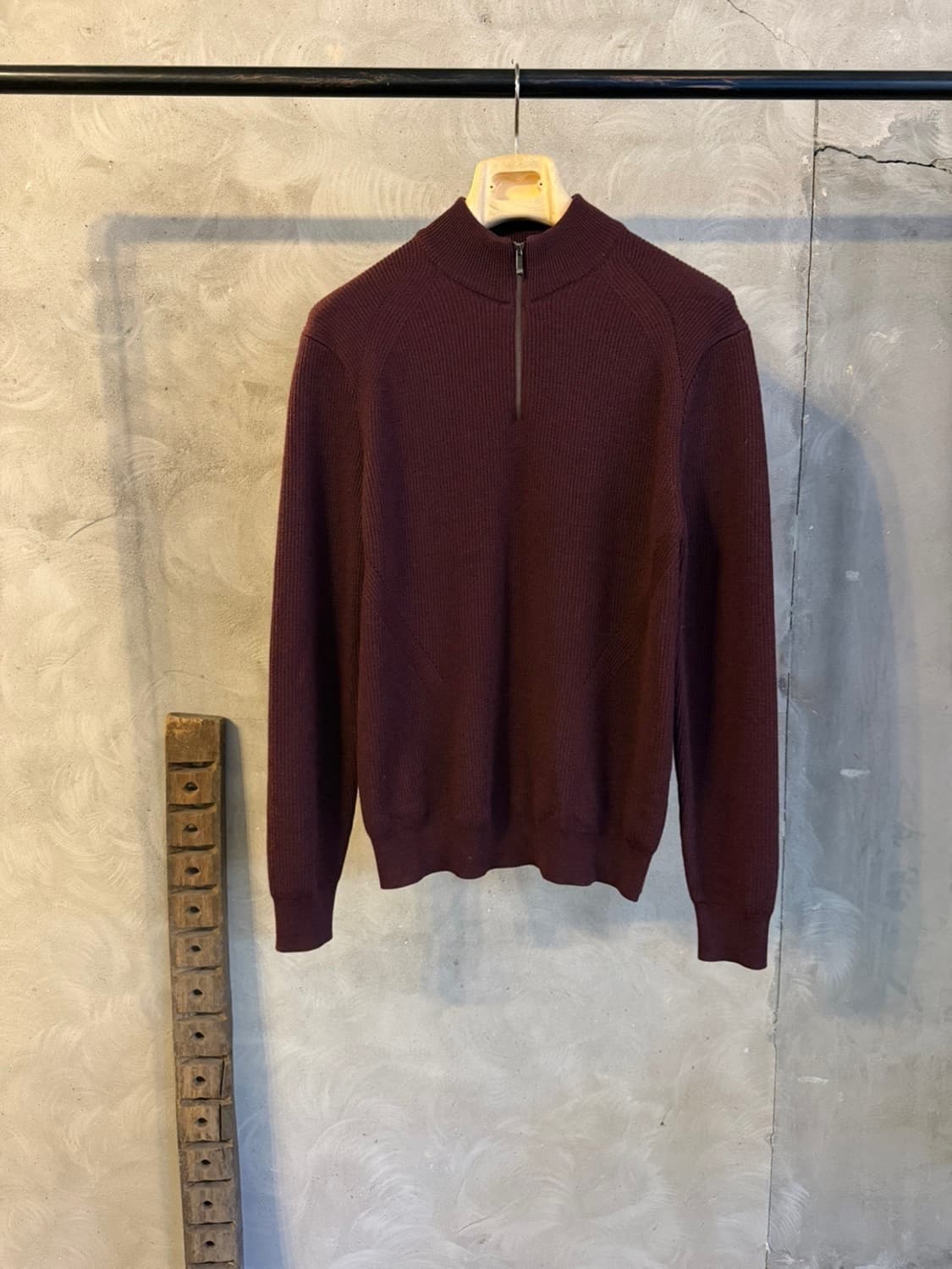 반하트 디 알바자 짚업 니트 100 상품이미지4