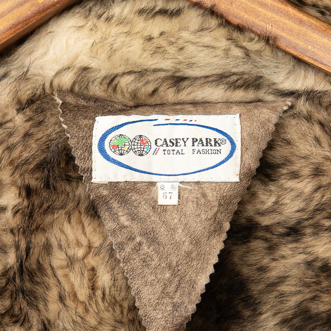 [103] 90s Casey Park 양가죽 양털 무스탕 시어링자켓  상품이미지7