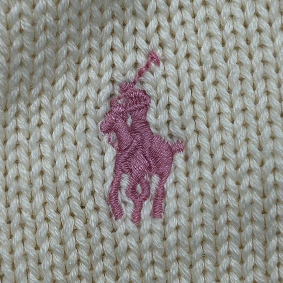 폴로랄프로렌 걸즈 아이보리 가디건 L 상품이미지2