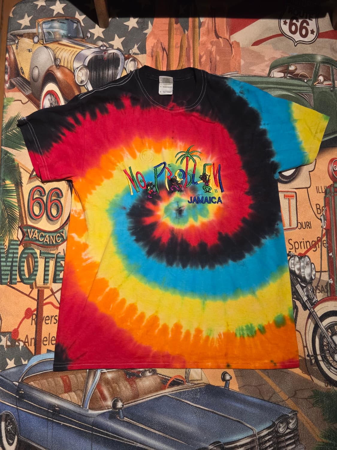 자메이카 타이다이 티셔츠 상품이미지1