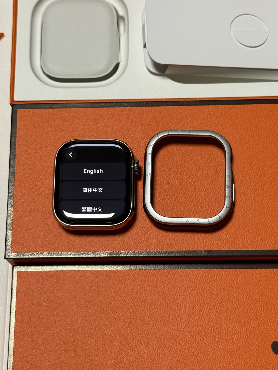 에르메스애플워치 42mm + 더블투어 Hapi Attelage 스트랩 상품이미지3
