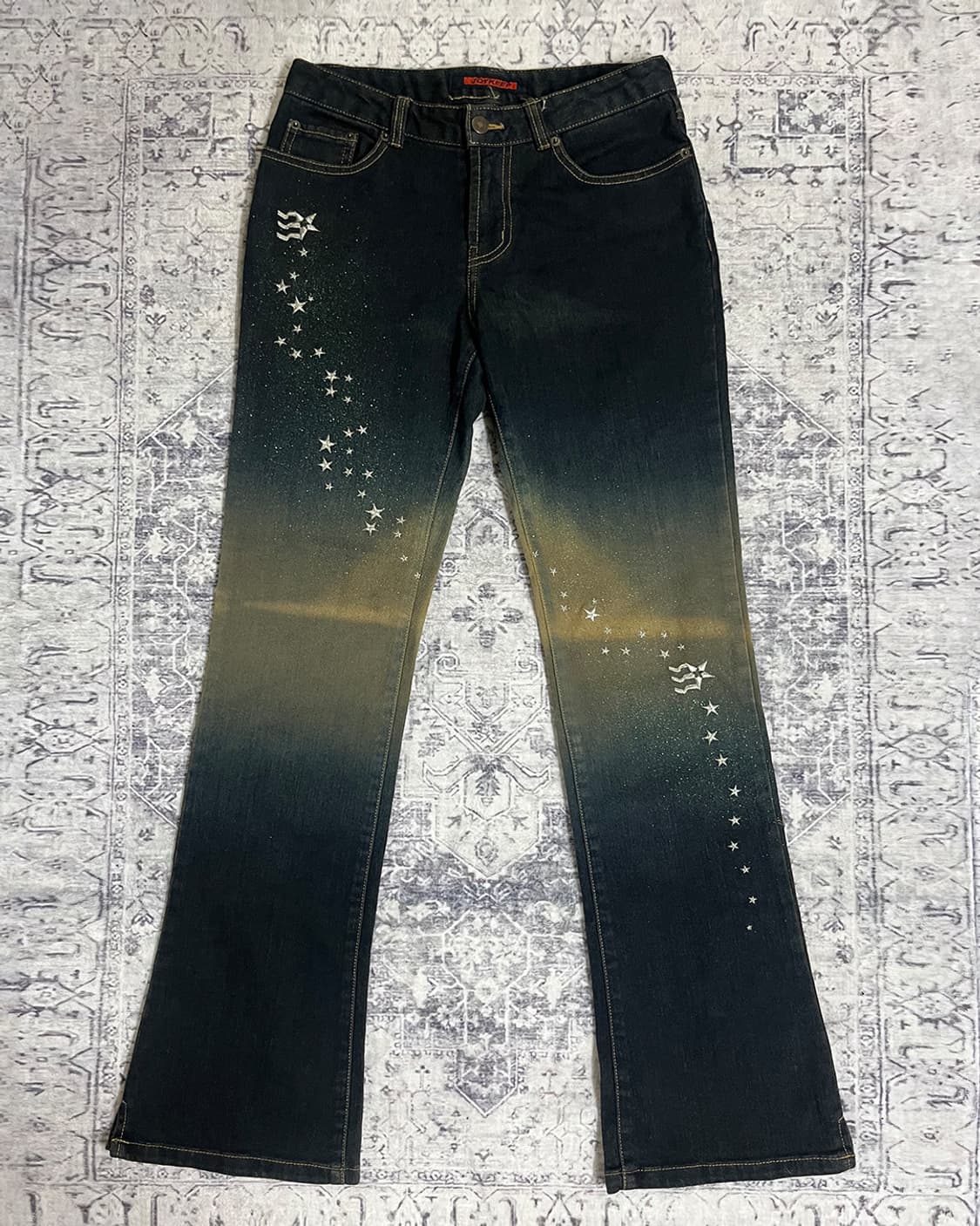 00’s archive star boots-cut pants 상품이미지3