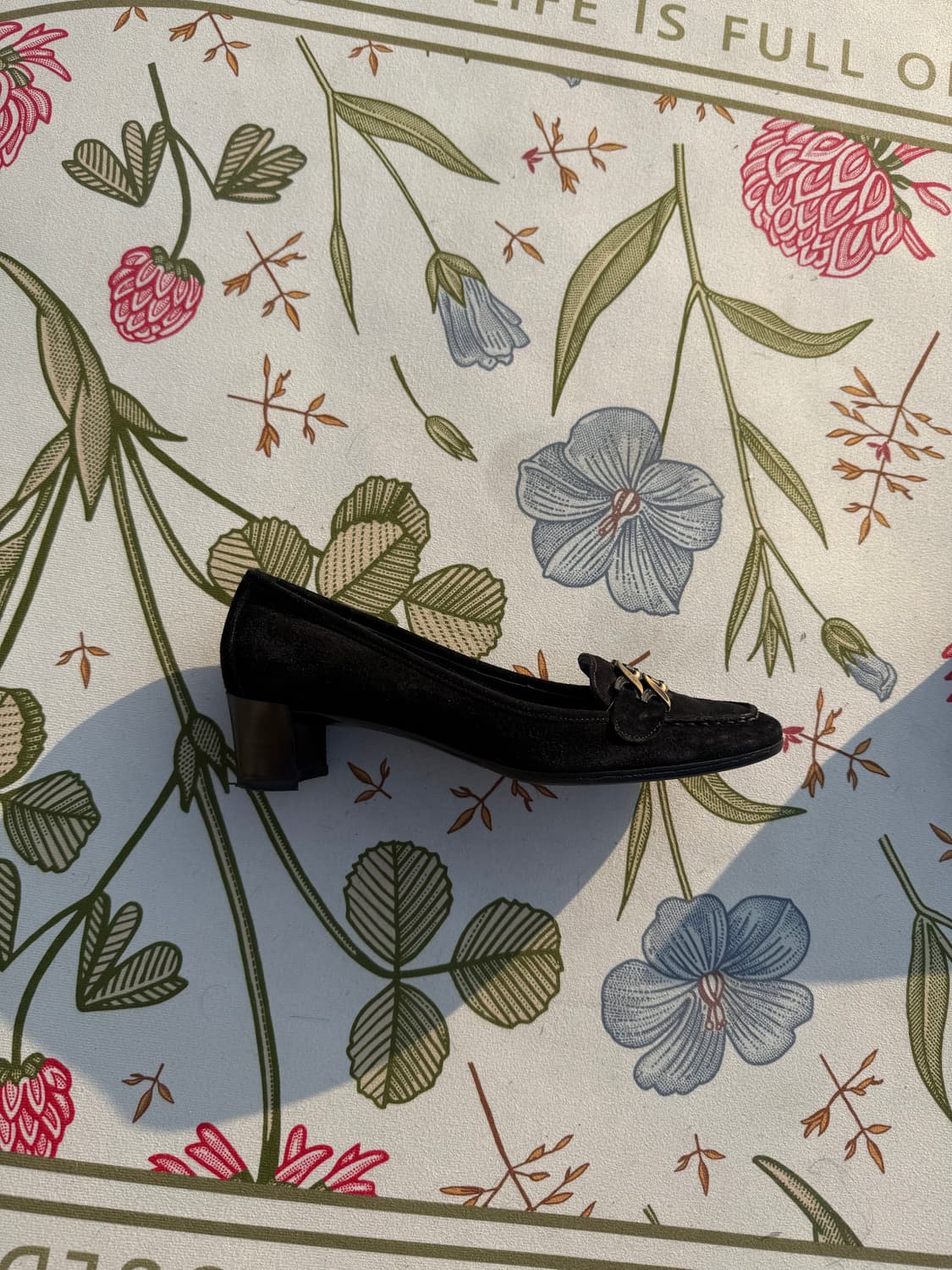 살라토레 페레가모 스웨이드 펌프스 로퍼 상품이미지3