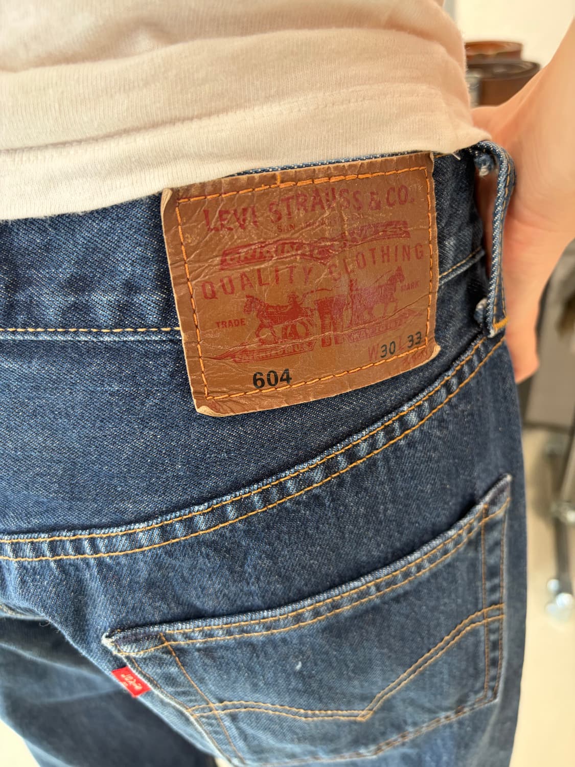 30) Levi’s 604 블루 데님 팬츠 상품이미지6