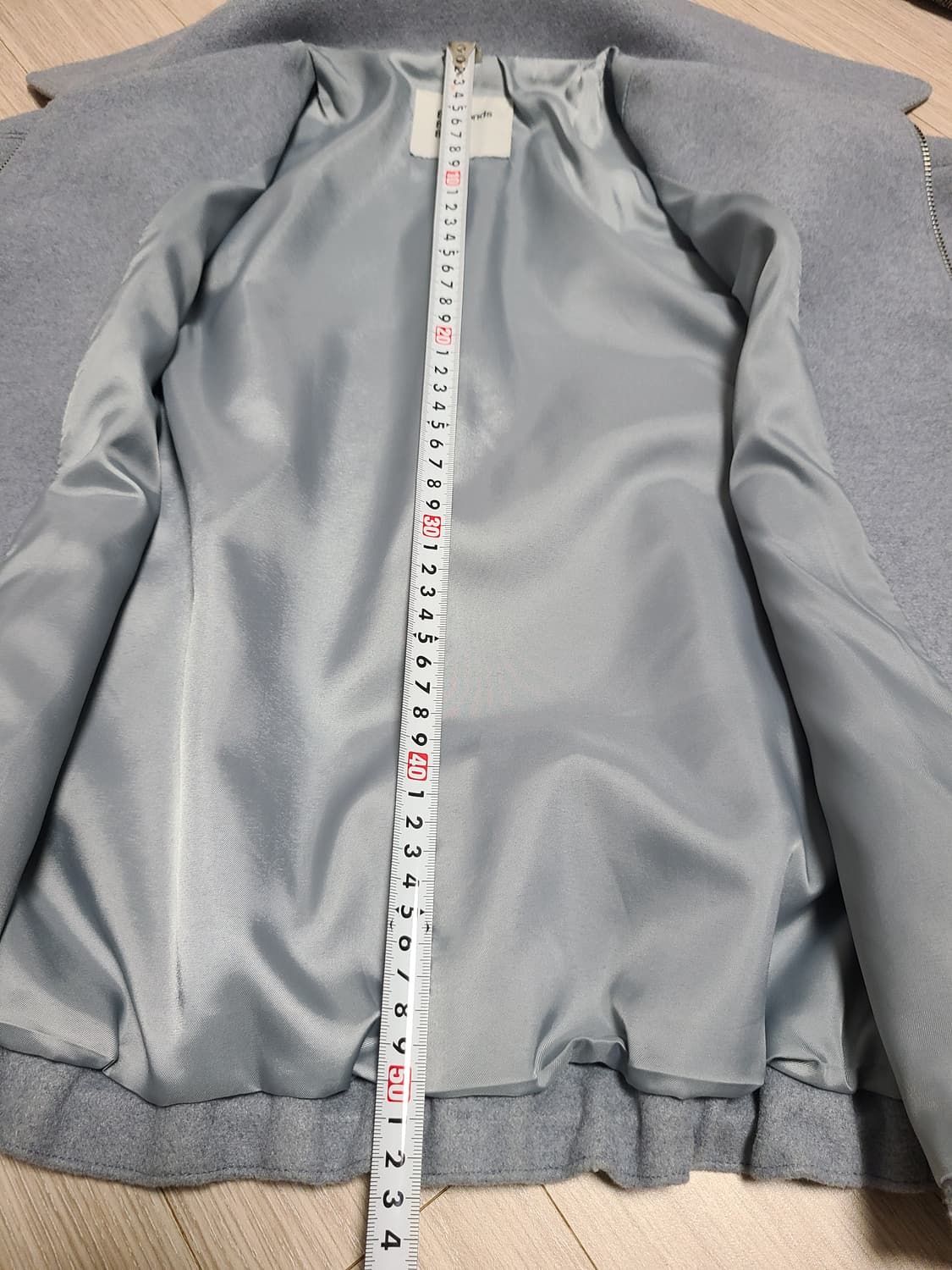 에잇세컨즈 블루종자켓 민트색 상품이미지5